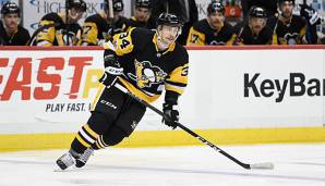 Tom Kühnhackl spielt bei den Pittsburgh Penguins.