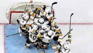 Die Vegas Golden Knights haben die erste Playoff-Runde ihrer Historie mit einem Sweep beendet.