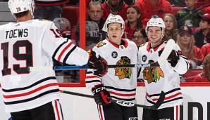 Toews, Kahun und DeBrincat: Das ist das neue Dream Team der Blackhawks.