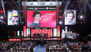 Moritz Seider wurde von den Detroit Red Wings ausgewählt.