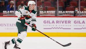 Die Minnesota Wild mit Nico Sturm (26) haben ihr Auftaktspiel in der NHL bei den Anaheim Ducks gewonnen.