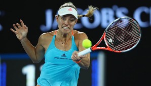 Angelique Kerber wirkte während des gesamten Turniers verkrampft