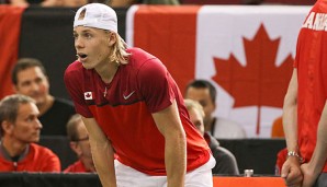 Denis Shapovalov hat beim Davis Cup für einen Skandal gesorgt