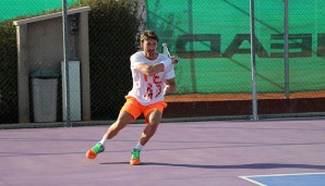 Juan Carlos Ferrero beim Training mit seinen Studenten