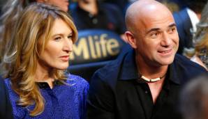 Steffi Graf und Andre Agassi