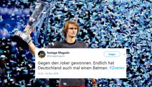 Batman Zverev!