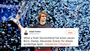 Dass Zverev viele an die ruhmreiche deutsche Tennis-Vergangenheit mit Boris Becker erinnert, liegt nahe.