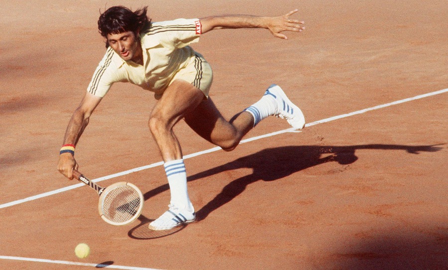 Platz 10, Ilie Nastase: aktiv von 1968 bis 1985, 776 Matches gewonnen