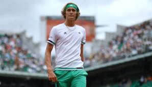 2017 scheiterte Alexander Zverev in Paris schon in der ersten Runde.