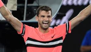 Grigor Dimitrov nach seinem Sieg über Nick Kyrgios