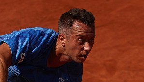 Philipp Kohlschreiber muss sich von den French Open 2017 verabschieden