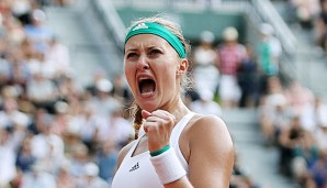 Drei Siege benötigt Kristina Mladenovic in Paris noch für den großen Coup