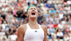 Kristina Mladenovic macht die Heimfans glücklich