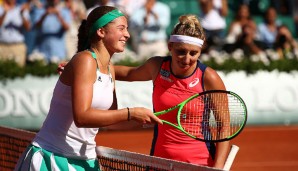 Jelena Ostapenko, Timea Bacsinszky