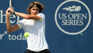 Alexander Zverev zählt in New York zum erweiterten Favoritenkreis