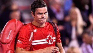 Milos Raonic muss eine Zwangspause einlegen