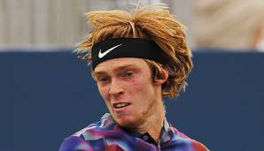 Andrey Rublev steht in der dritten Runde der US Open