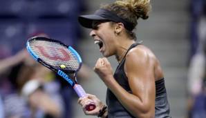 Madison Keys bejubelt ihren Viertelfinaleizug in New York