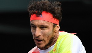 Juan Monaco wird von seinem Handgelenk gequält