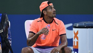 Wieder mal Ärger On Court: Nick Kyrgios