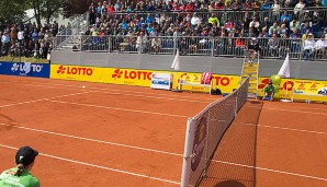 Die Tribünen waren am Sonntag in München voll