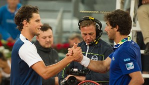 Dominic Thiem und Pablo Cuevas haben sich noch in selten frischer Erinnerung