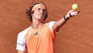 Alex Zverev bekommt es im Finale in Rom mit Novak Djokovic zu tun