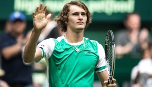 Alexander Zverev trifft jetzt auf den Halle-Rekordsieger