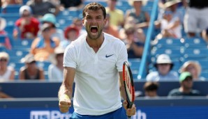 Grigor Dimitrov jubelt frenetisch