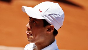 Kei Nishikori muss sein Handgelenk schonen