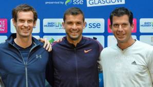 Andy Murray und Grigor Dimitrov hören auch auf Tim Henman