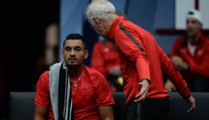 Nick Kyrgios und John McEnroe waren nur beim Laver Cup ein kongeniales Duo