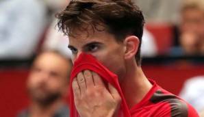 Dominic Thiem in der Vorbereitung