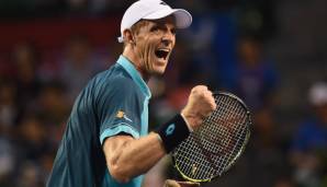 Kevin Anderson fühlt sich in New York City sichtlich wohl