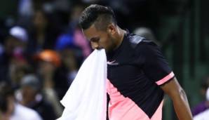 Nick Kyrgios wird auch in Rom nicht aufschlagen