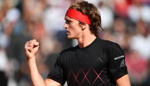 Zverev steht nach seinem Sieg über Edmund im Viertelfinale.