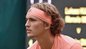 Alexander Zverev hat in Halle immerhin im Doppel überzeugt