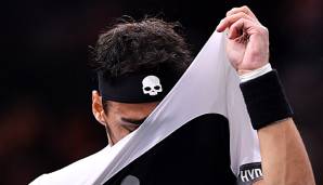 Kein Totenkopf mehr für Fabio Fognini auf der Brust