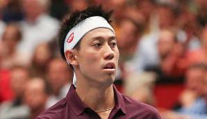 Kei Nishikori hat 2018 bei seiner Premiere in Wien das Finale erreicht