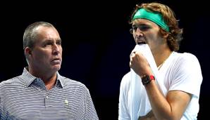 Ivan Lendl und Alexander Zverev zu Wochenbeginn in London