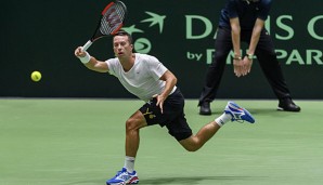 Kohlschreiber konnte sein Einzel nicht gewinnen