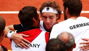 Jan-Lennard Struff ist Deutschlands bester Spieler bei der Davis-Cup-Relegation gegen Portugal