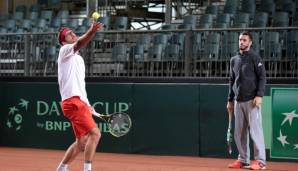 Zum Auftakt der Davis-Cup-Partie gegen Weißrussland startet Gerald Melzer gegen Ilja Iwaschka.