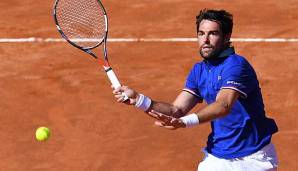 Jeremy Chardy hat beim Davis Cup gegen Fabio Fognini verloren.