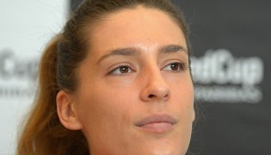 Andrea Petkovic musste um Fassung ringen