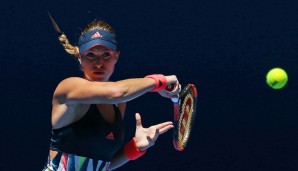 Besser ohne Coach: Kristina Mladenovic