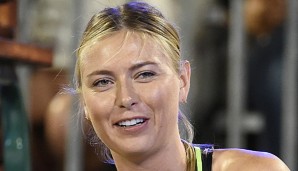 Maria Sharapova nimmt jede Herausforderung an