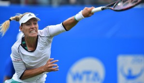 Angelique Kerber musste über die volle Distanz gehen