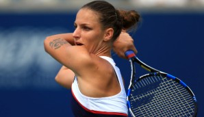 Karolina Pliskova ist in der Pole Position