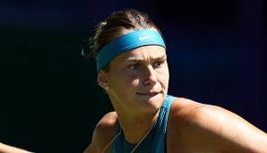 Aryna Sabalenka ist in Eastbourne noch nicht zu bremsen